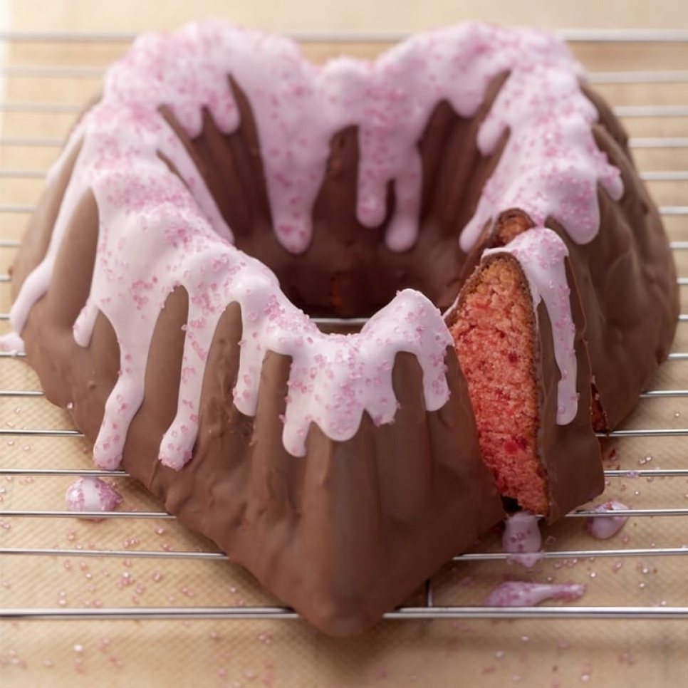Moule à gâteau, Elegant Heart Bundt - Nordic Ware