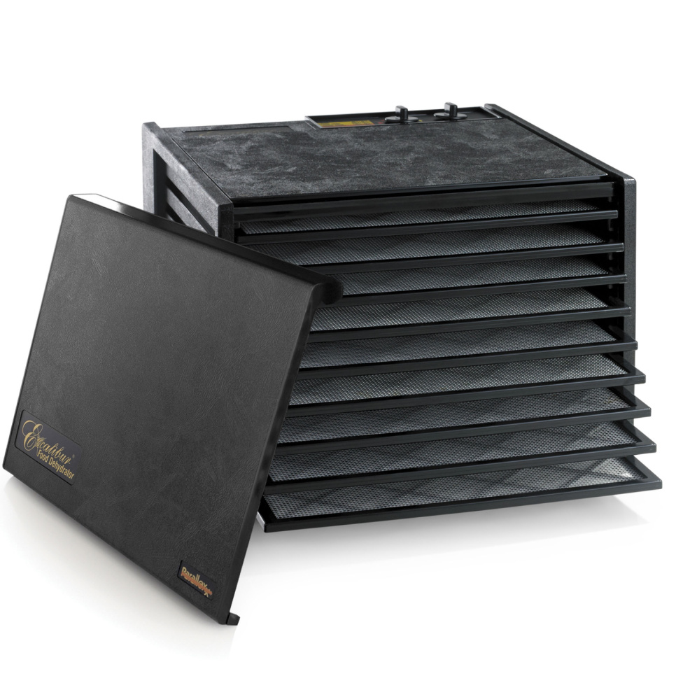 Drying cabinet with 9 trays 4926T, Black/black - Excalibur in the group Kitchen appliances / Other kitchen appliances / Drying cabinet at KitchenLab (1422-14506)