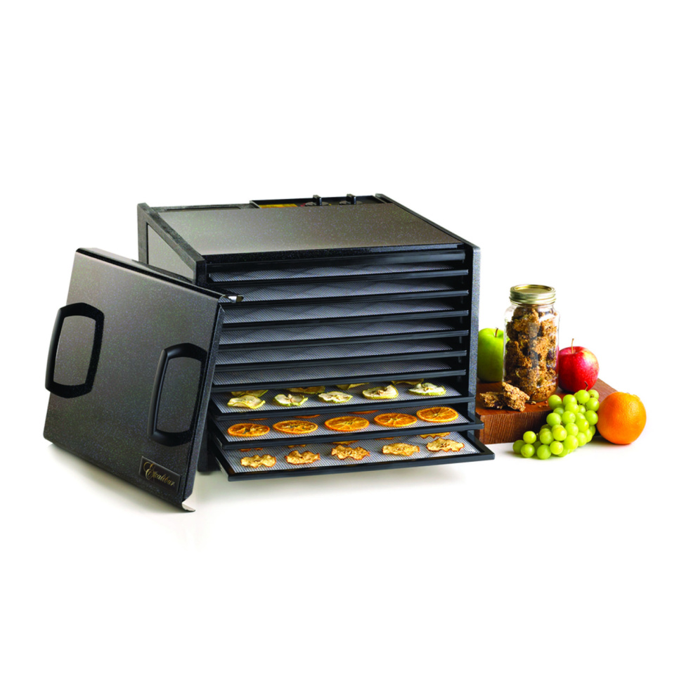 Drying cabinet with 9 trays 4926T, Black/black - Excalibur