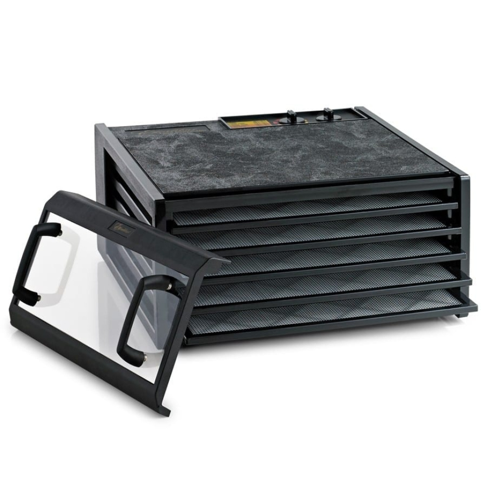 Trockenschrank mit 5 Tabletts, Schwarz/transparent - Excalibur in der Gruppe Küchengeräte / Andere Küchengeräte / Trockenschränke bei The Kitchen Lab (1422-14509)