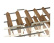Joining kit for add-on wine racks - Traditional Wine Racks Co