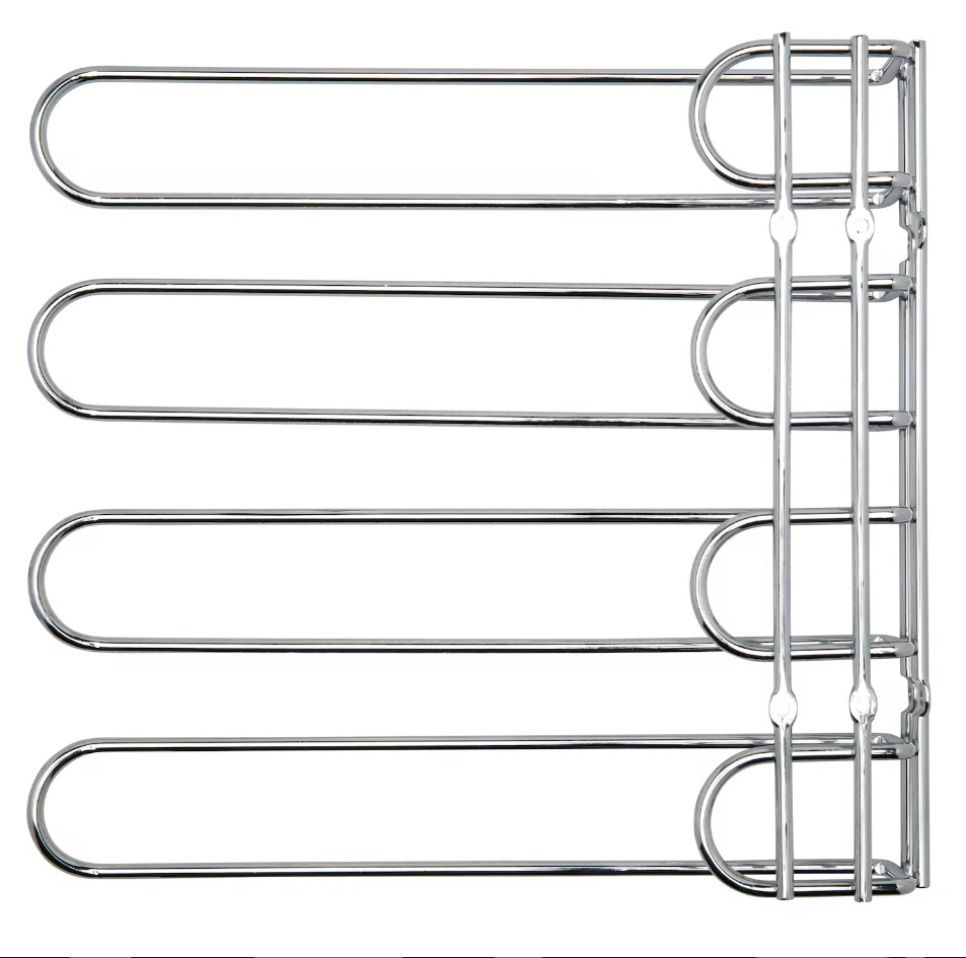 Chrome wall hanger - Hahn - 3 rows in the group Bar & Wine / Wine accessories / Glass hanger at KitchenLab (1422-17136)
