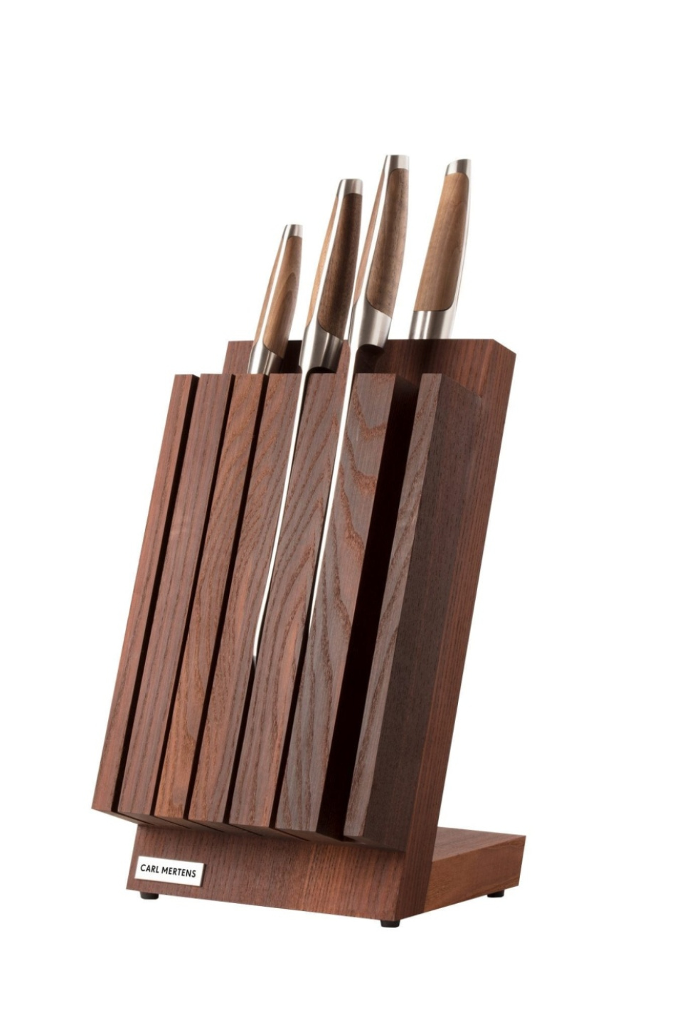 Foreman Knife block with four knives, Carl Mertens in the group Cooking / Kitchen knives / Knife storage / Knife block at KitchenLab (1422-17284)