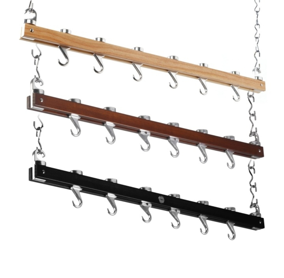 Crochet de plafond en bois avec 6 crochets - Hahn dans le groupe Décoration de la cuisine / Supports suspendus l\'adresse The Kitchen Lab (1422-19876)