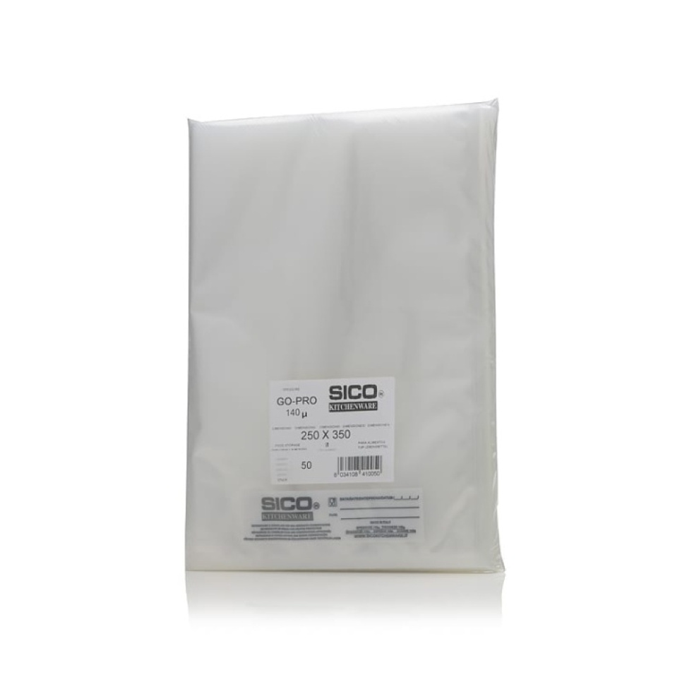 Vacuum bag, 50 pack - SICO Kitchenware in the group Cooking / Sous vide / Zip & vacuum bags at KitchenLab (1422-21980)