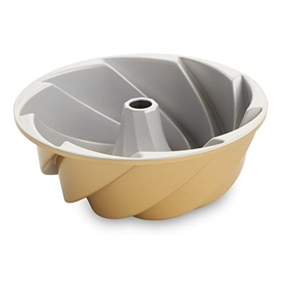 Moule à pâtisserie Heritage Bundt, couleur or - Nordic Ware