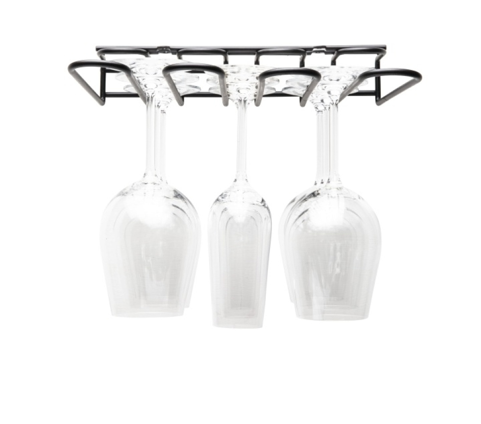 Glass hanger for ceiling mounting, black - Hahn in the group Bar & Wine / Wine accessories / Glass hanger at KitchenLab (1422-22759)