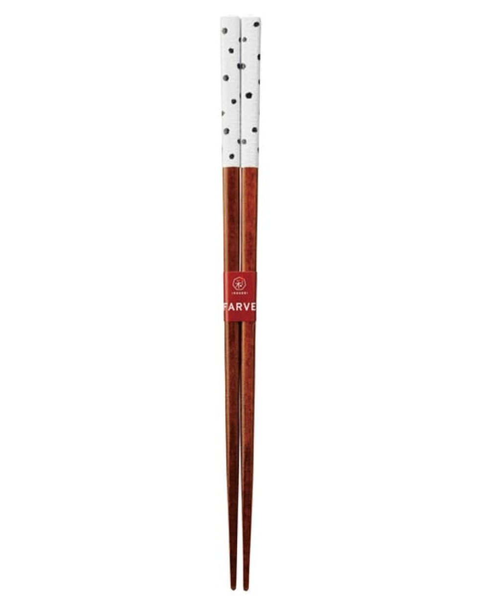 Baguettes Point Monochrome : Blanc - Kawai dans le groupe Cuisine / Ustensiles de cuisine / Cuisine asiatique l\'adresse The Kitchen Lab (1422-23135)