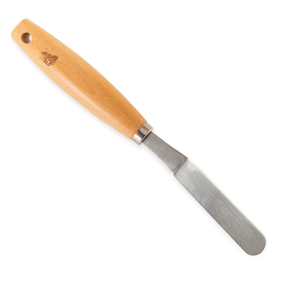 Angled cake spatula, wooden handle - Nordic Ware in the group Baking / Baking utensils / Palette knives at KitchenLab (1422-25263)