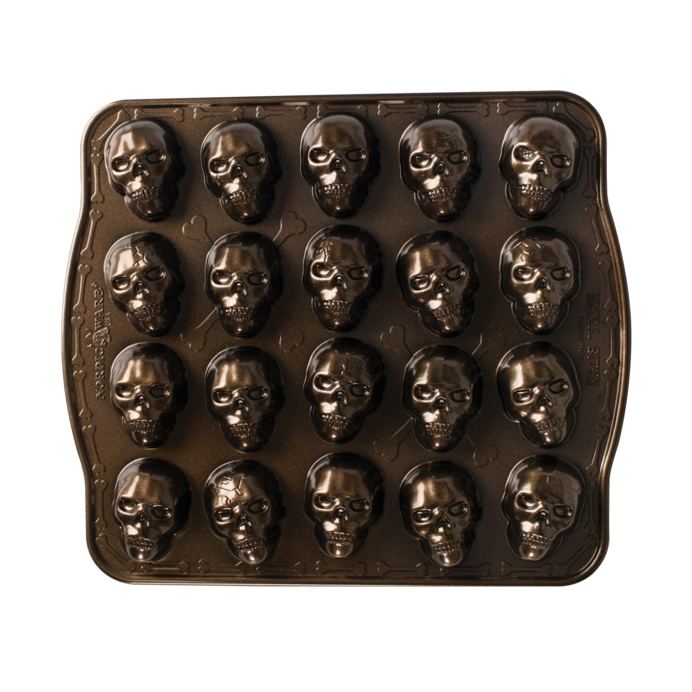 Skull baking tin discount
