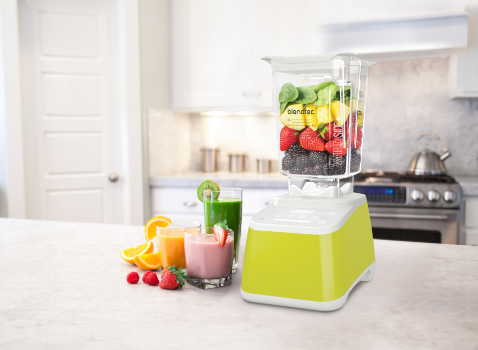 Blender, Designer 625, Chartreuse - Blendtec in the group Kitchen appliances / Mix & Chop / Blenders at KitchenLab (1422-27524)