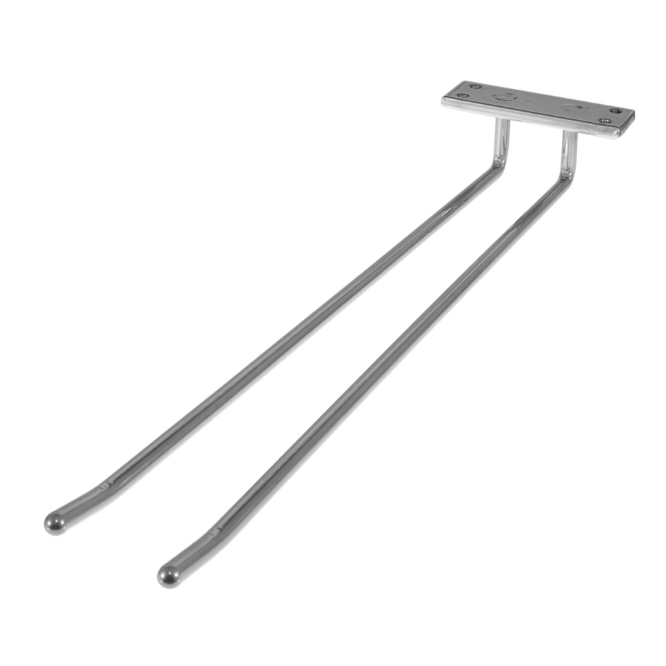 Glashalter für Dachmontage - Silber, 4 Gläser - Hippie de Luxe in der Gruppe Kücheneinrichtung / Einrichtung - Glasaufhänger bei The Kitchen Lab (1422-27538)