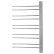 Glass hanger for roof mounting - silver, 15 glasses - Hippie de Luxe