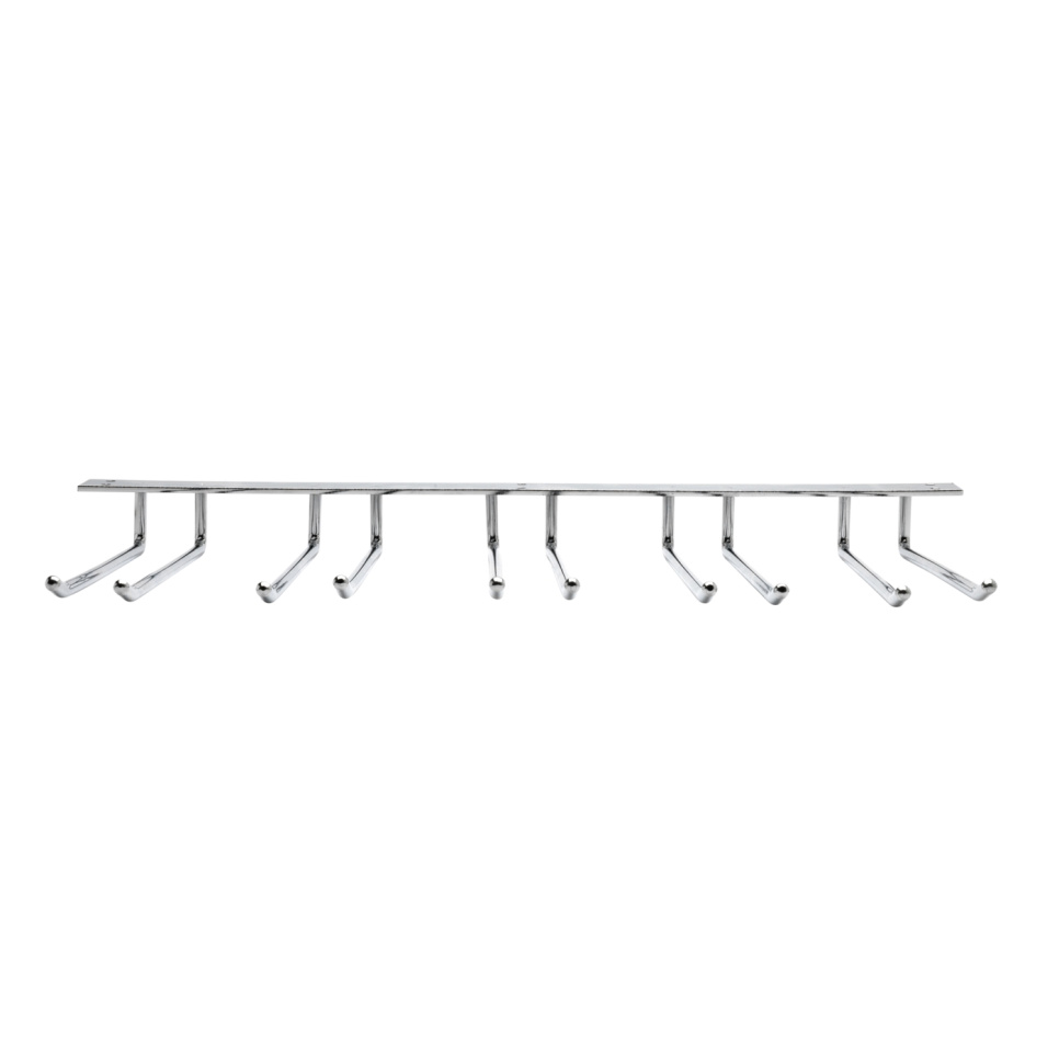 Glass hanger for roof mounting - silver, 20 glasses - Hippie de Luxe