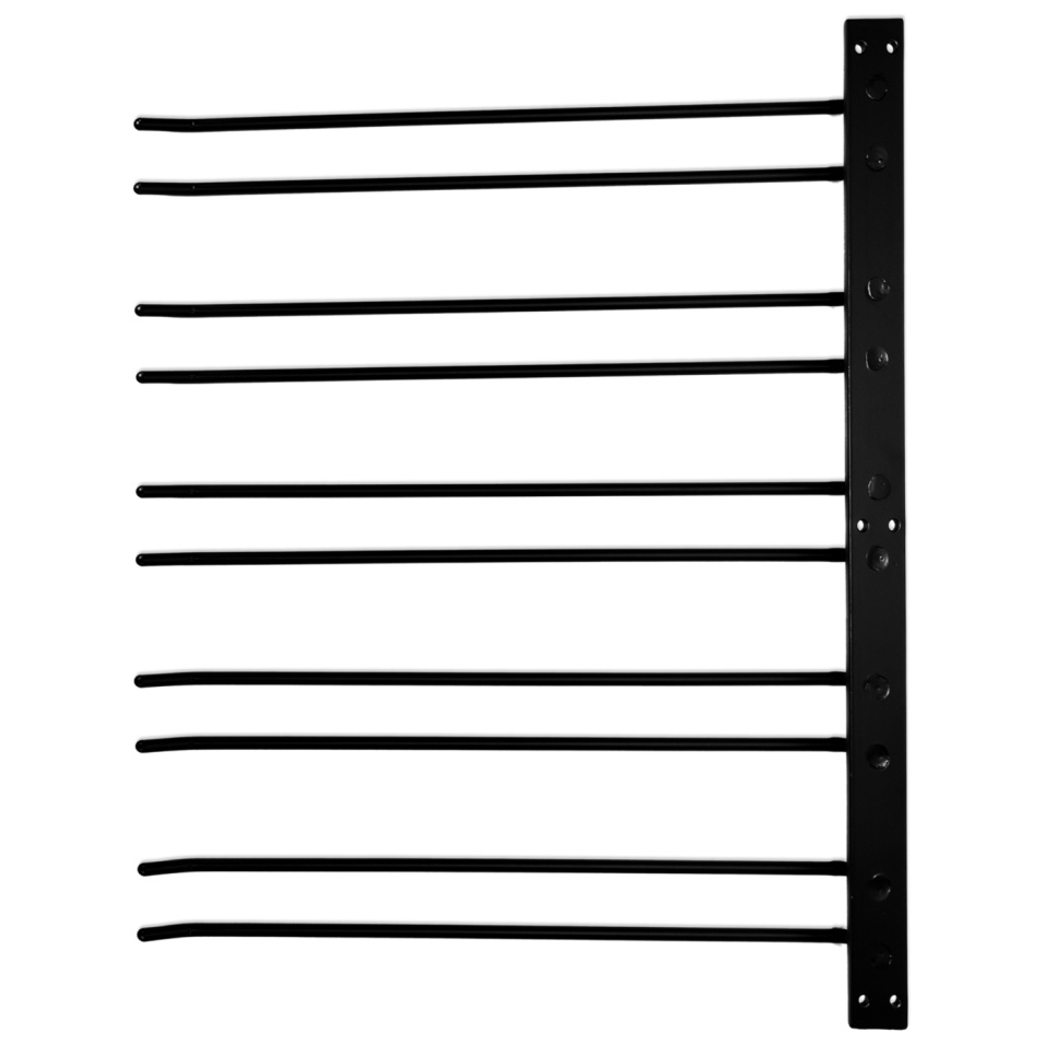 Glass hanger for roof mounting - black, 20 glasses - Hippie de Luxe