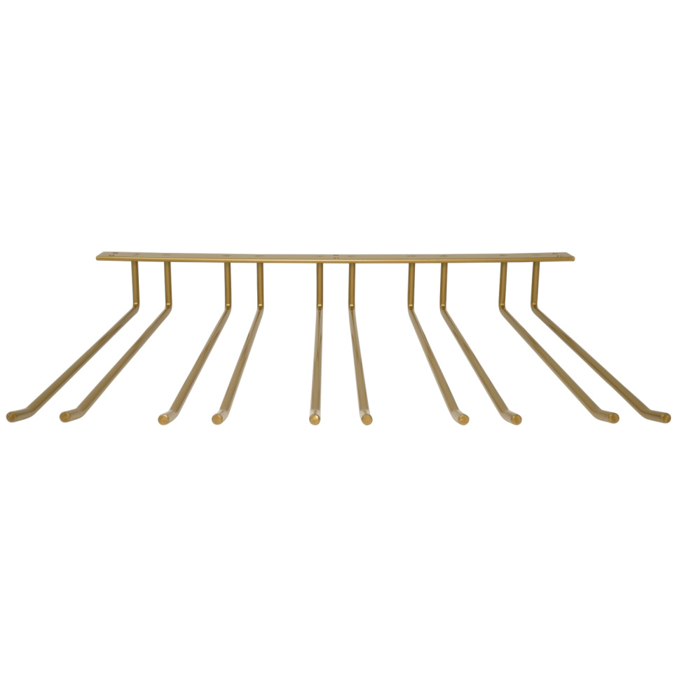 Glass hanger for roof mounting - gold, 20 glasses - Hippie de Luxe