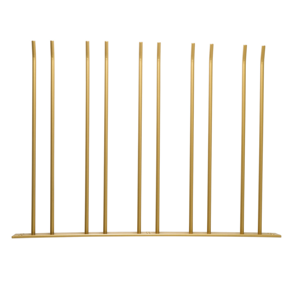 Glass hangers for wall mounting - gold, 20 glasses - Hippie de Luxe