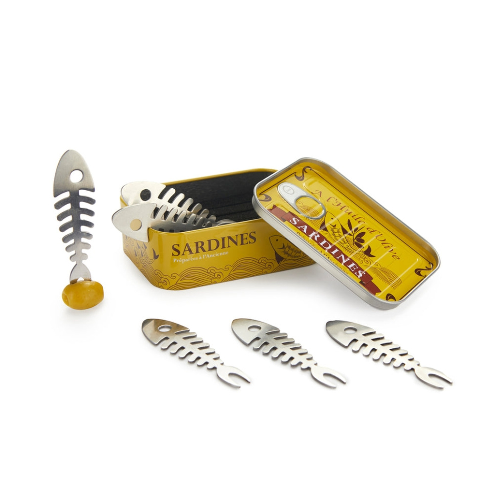 Snack Forks, Sardines, 6-pack - Balvi in the group Table setting / Cutlery / Forks at KitchenLab (1422-36410)