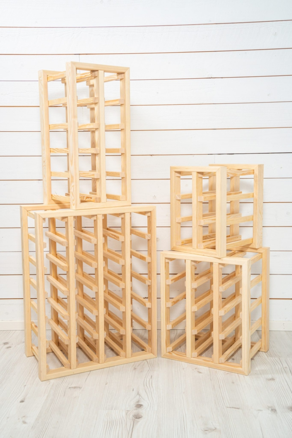 Wine Rack, Furu - Swedish Wine Rack in the group Bar & Wine / Wine accessories / Wine rack at KitchenLab (1422-36500)