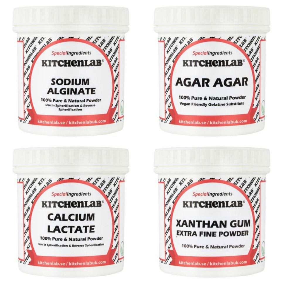 Molecular Gastronomy: Ingredient Kit - The Kitchen Lab in the group Cooking / Molecular cooking / Starter kit for molecular gastronomy at KitchenLab (1429-12644)