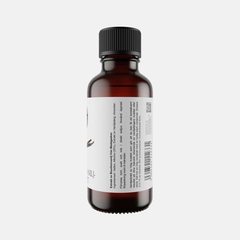 Bourbon vanilla extract, 100 ml - The Kitchen Lab