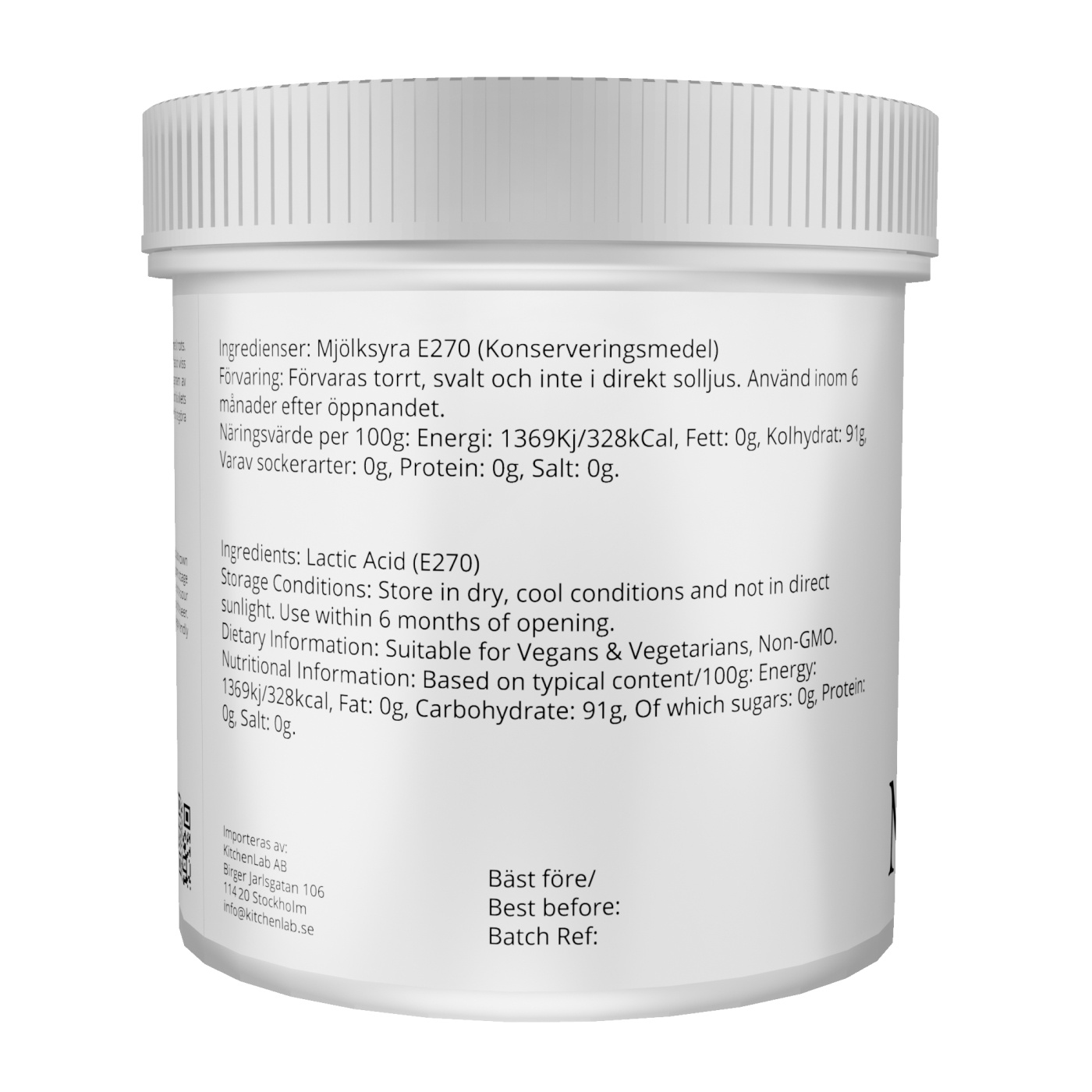 Lactic acid (E270) Special Ingredients Shop online KitchenLab