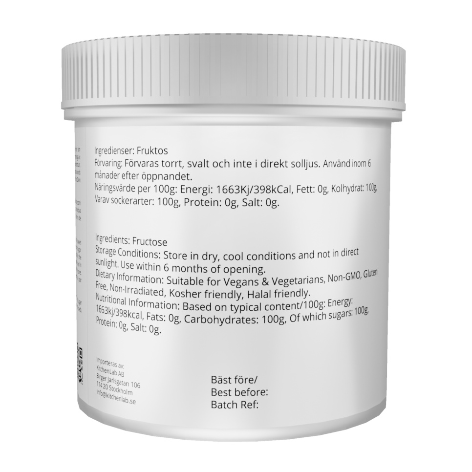 Fructose - The Kitchen Lab