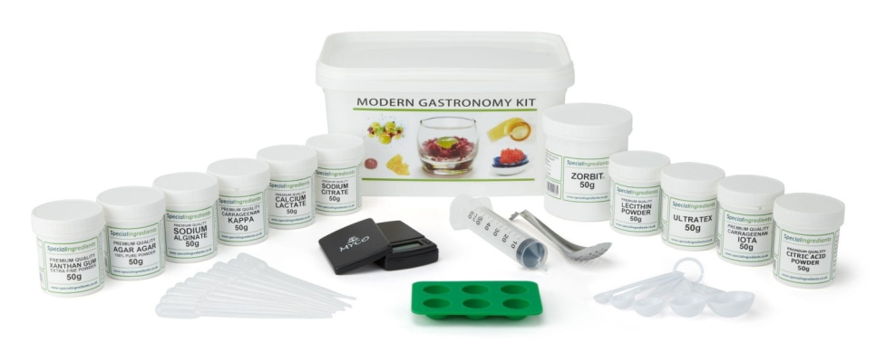 Modern Gelling Agents, ingredient kit - The Kitchen Lab in the group Cooking / Molecular cooking / Starter kit for molecular gastronomy at KitchenLab (1429-17537)
