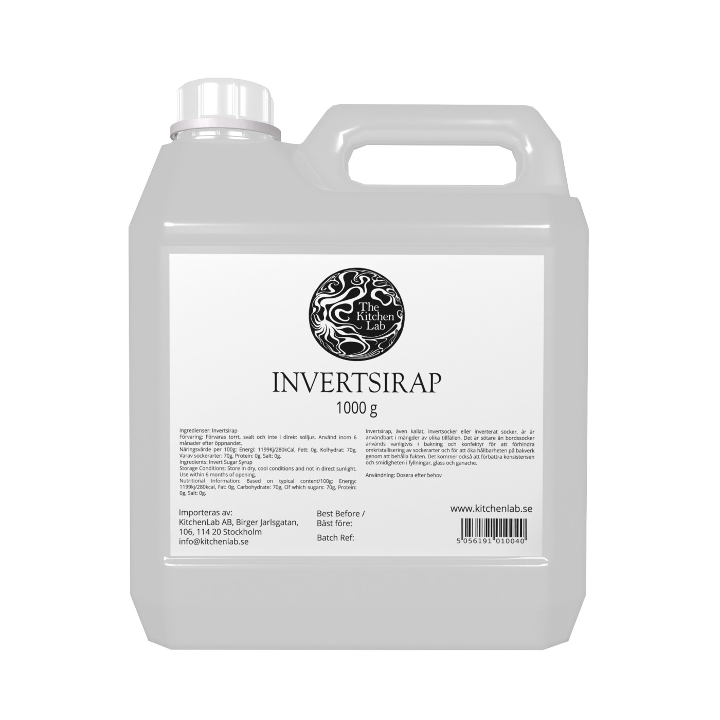 Invert syrup The Kitchen Lab 1000 g Shop online KitchenLab