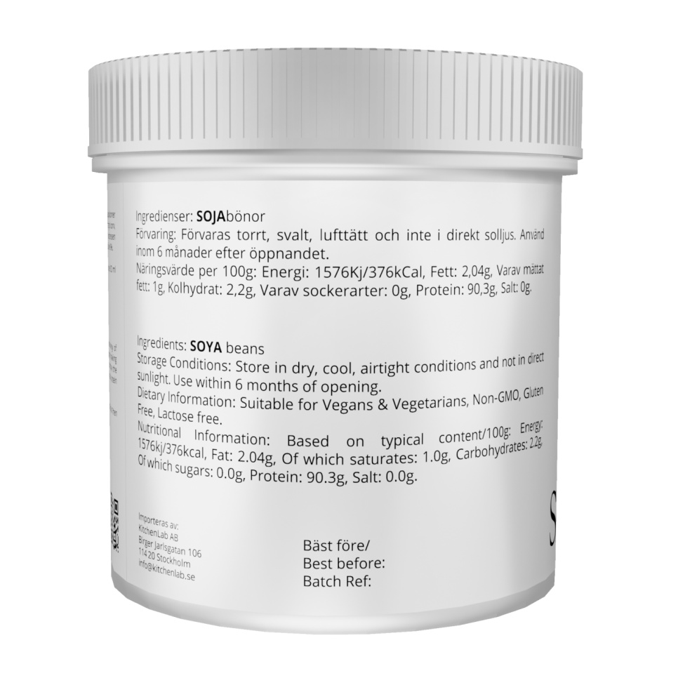 Soy protein The Kitchen Lab Shop online KitchenLab