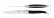 Knife and fork, walnut handle, polished, Tradition - Forge de Laguiole