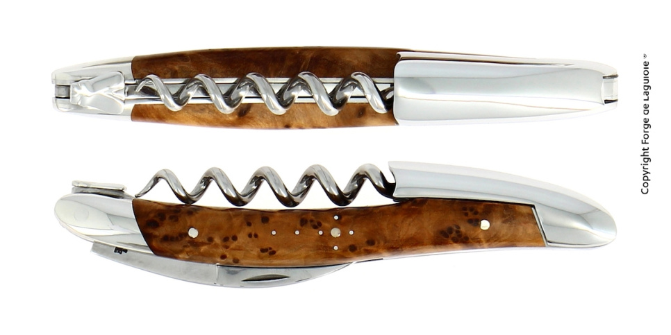 Tuja sommelier knife, polished, Tradition - Forge de Laguiole in the group Bar & Wine / Wine accessories / Sommelier Knives & Bottle Openers at KitchenLab (1446-15864)