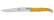 Set of 2 food knives - Yellow and purple handle
