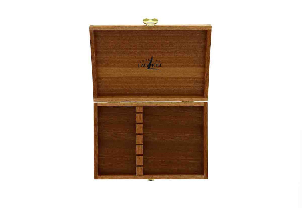 Storage box for 6 cutlery, Sapele - Forge de Laguiole in the group Table setting / Cutlery / Cutlery storage at KitchenLab (1446-23658)