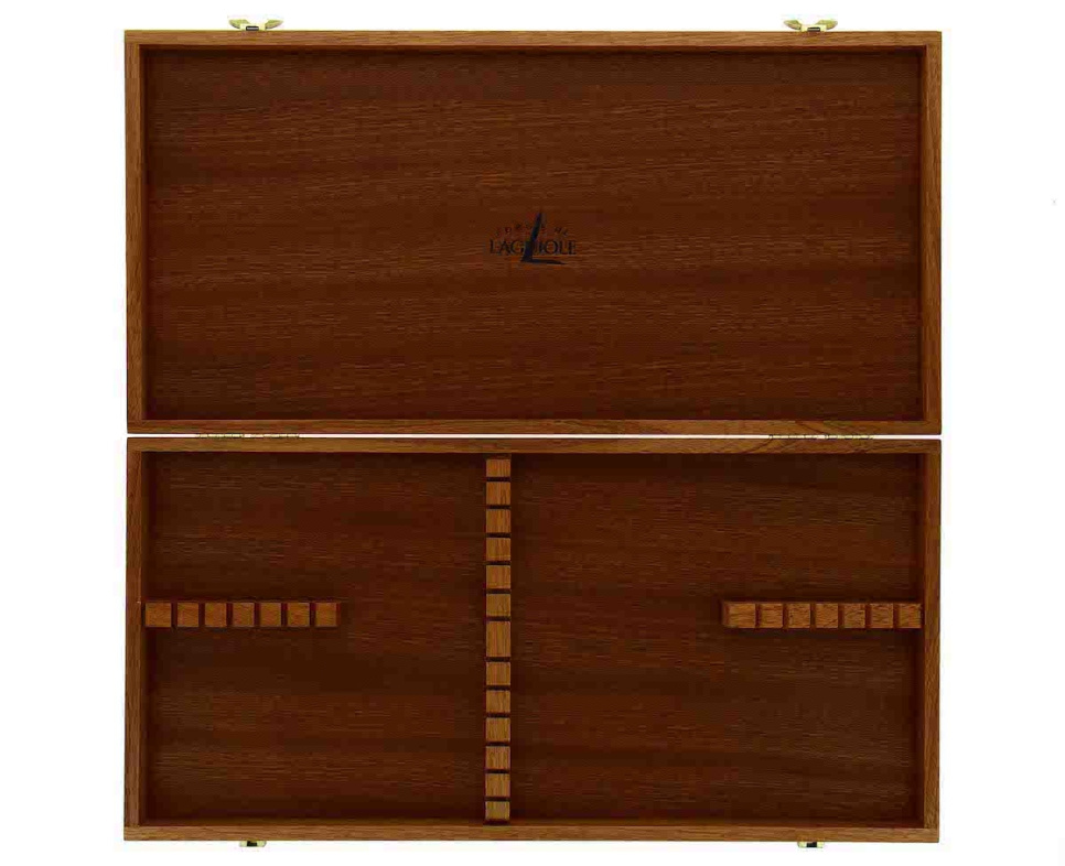 Cutlery set 05, bone handle, polished, Tradition - Forge de Laguiole