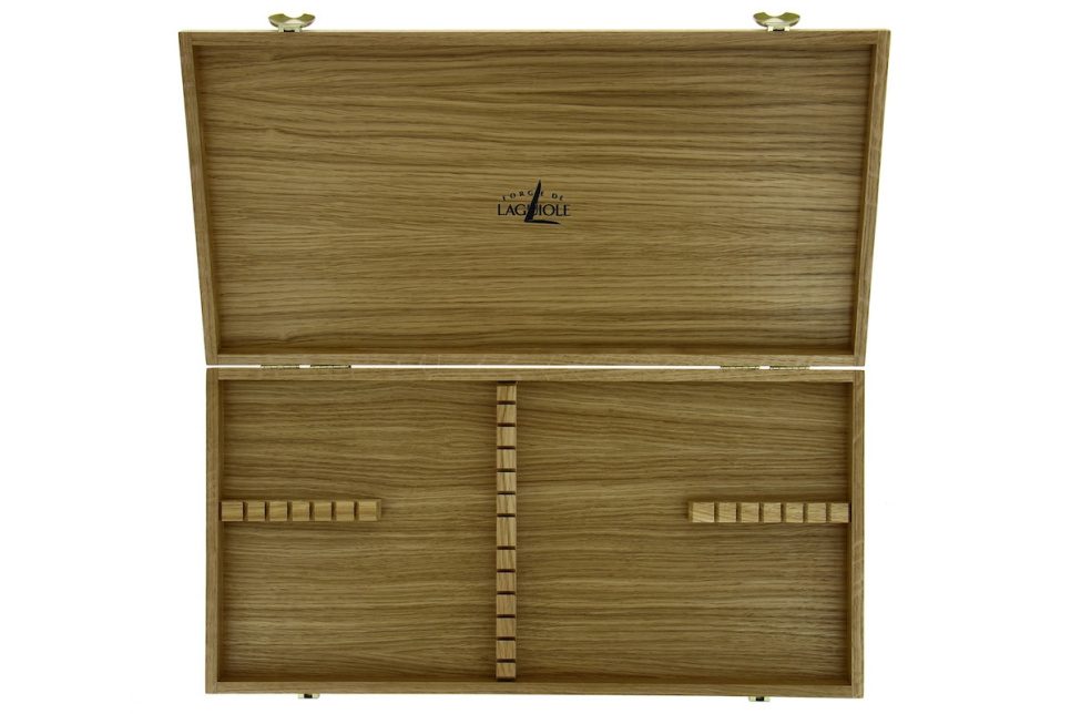 Storage box 03 for 24 cutlery, Oak - Forge de Laguiole