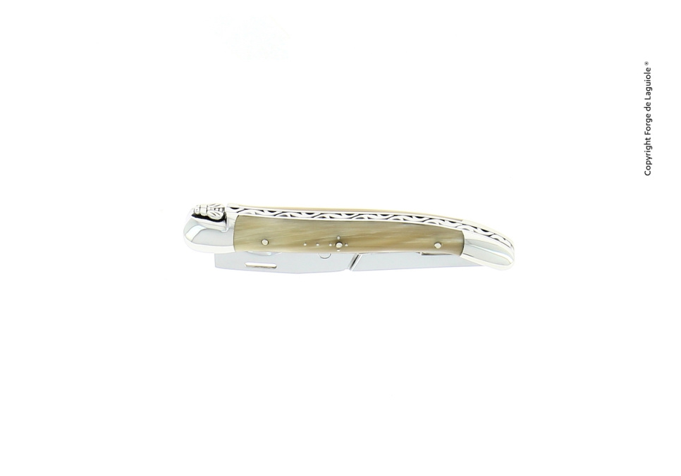 Cigar nipper, handle of Light Horn, polished - Forge de Laguiole