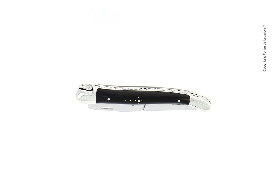 Cigar nipper, Dark Horn handle, polished - Forge de Laguiole