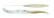 Cheese set, Bright horn handle, polished, Tradition - Forge de Laguiole