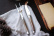 Cheese set, Bright horn handle, polished, Tradition - Forge de Laguiole