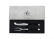 Cheese set, Dark Horn handle, polished, Tradition - Forge de Laguiole