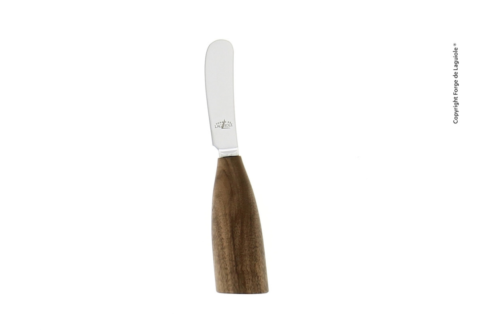 Couteau à beurre avec manche en noyer, Lou Bure - Forge de Laguiole dans le groupe Arts de la table / Couverts / Couteaux à beurre l\'adresse The Kitchen Lab (1446-32883)