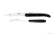 Carving set 21 cm, Ebony handle, folding, Signature - Forge de Laguiole
