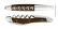 Sommelier-Messer aus versteinerter Eiche, poliert, Tradition - Forge de Laguiole