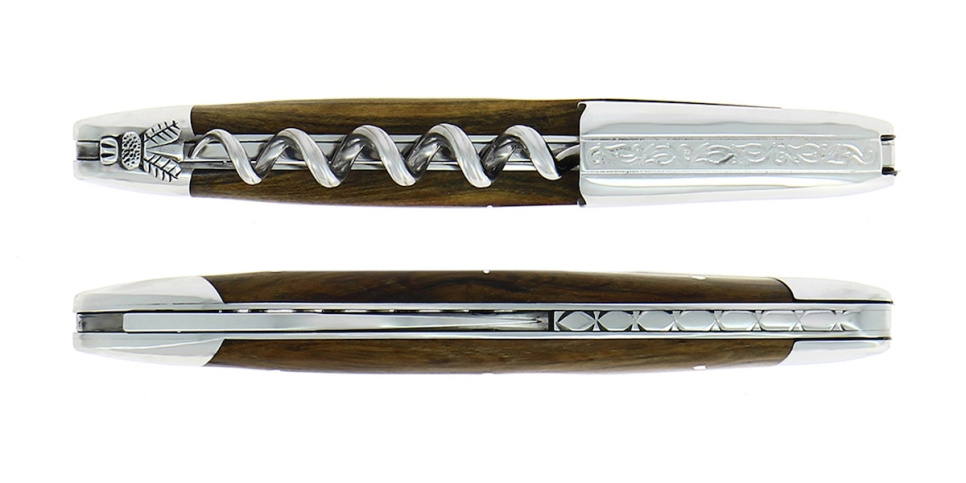 Sommeliermesser von Pistage, damasziert mit Dekoration, Kollektion - Forge de Laguiole