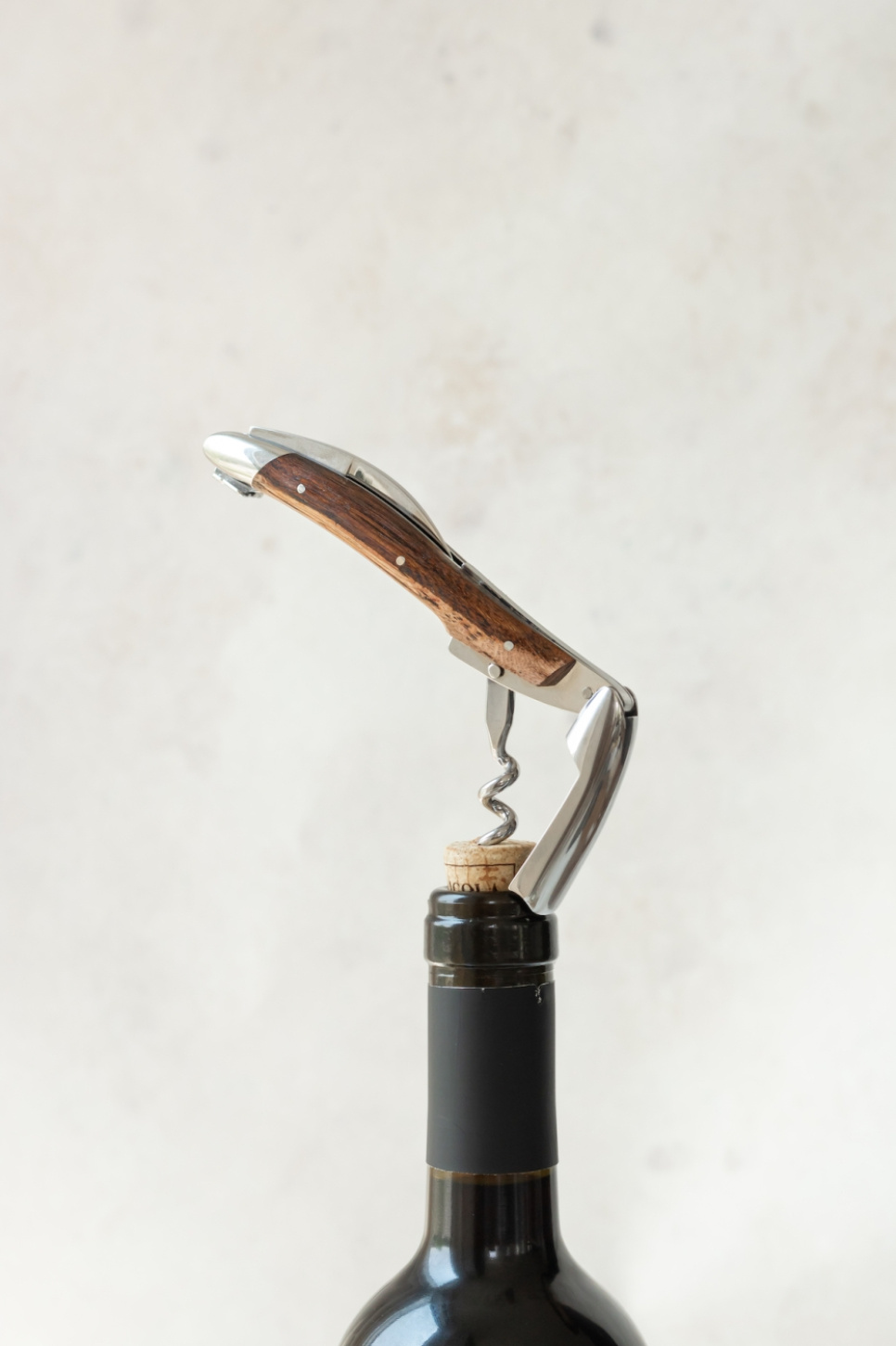 Sommeliermesser aus Rebenholz, poliert, Tradition - Forge de Laguiole