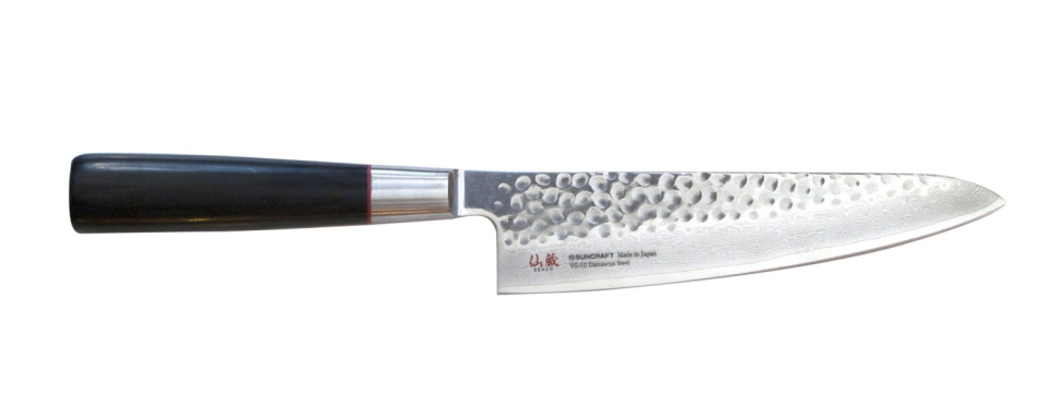 Senzo Santoku knife, 15cm - Suncraft in the group Cooking / Kitchen knives / Santoku knives at KitchenLab (1450-13158)