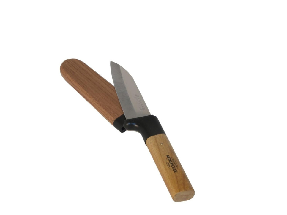 Obstmesser Premium, 7 cm, helles Holz - Suncraft