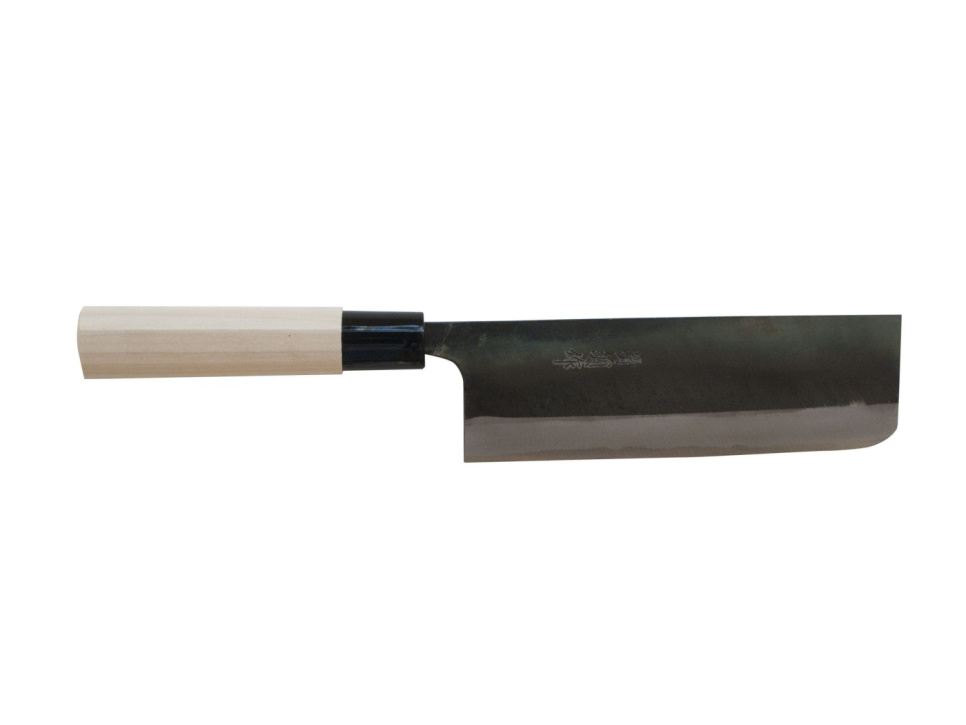 Nakiri knife in carbon steel, 17 cm - Sakamoto in the group Cooking / Kitchen knives / Vegetable knives at KitchenLab (1450-13592)