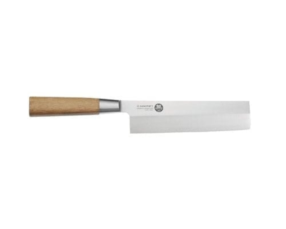 Usuba Mu, 16.5 cm - Suncraft in the group Cooking / Kitchen knives / Vegetable knives at KitchenLab (1450-16159)